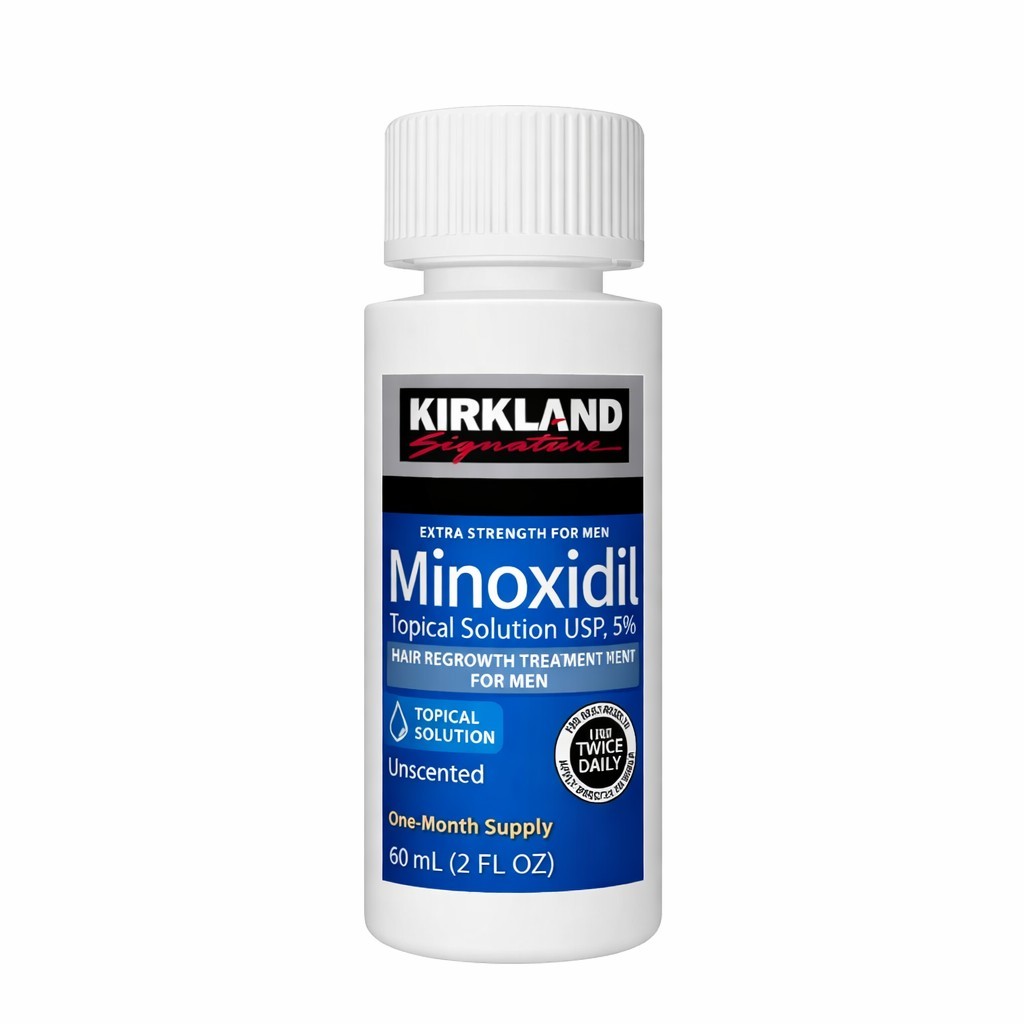 Kirkland minoxidil bottle